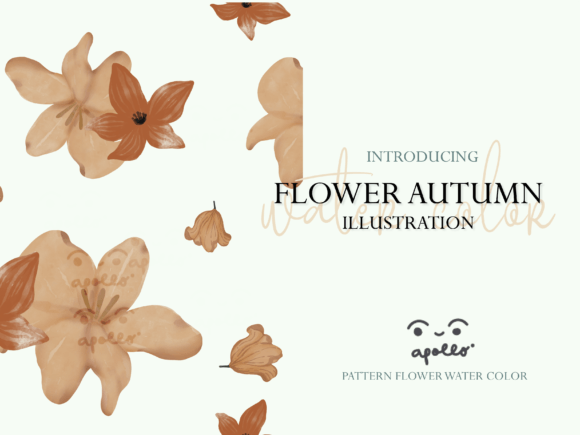 Pattern Flower Watercolor SET05 Review