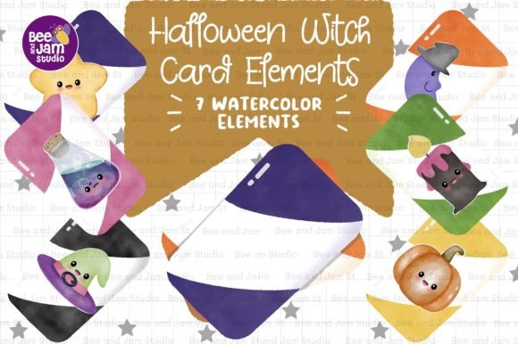 Watercolor Halloween Cards Hocus Pocus Review